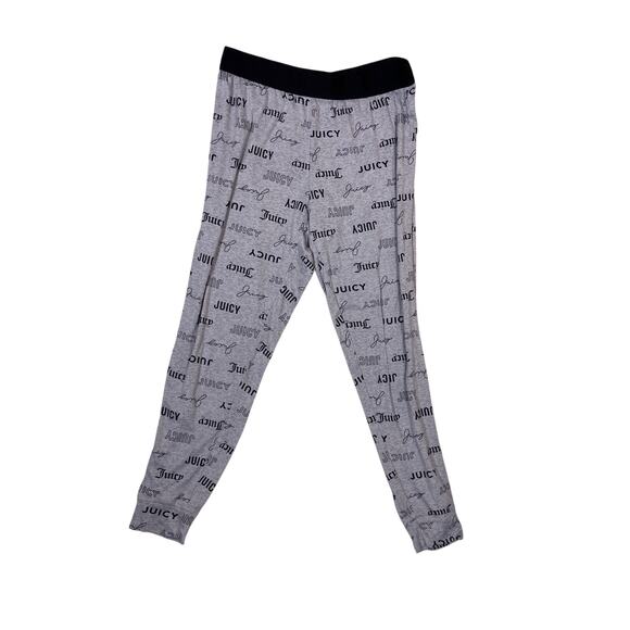 Juicy Couture Pajama Pants Women’s Small Gray Cozy Loungewear Comfy Bottoms - Picture 2 of 6